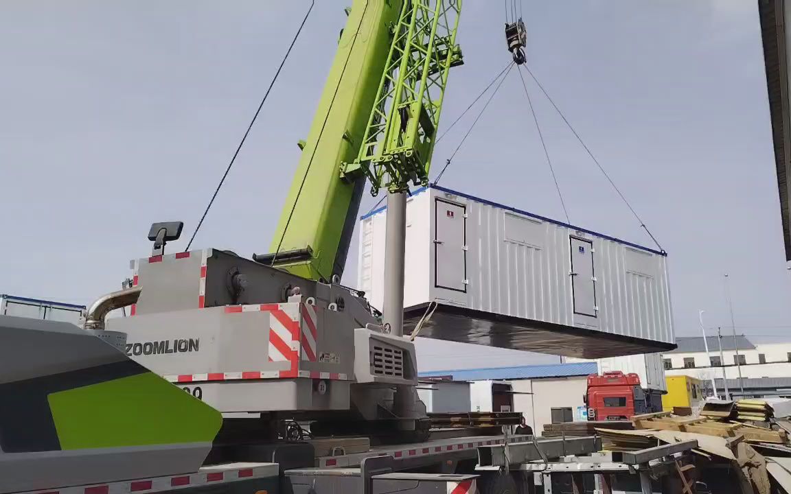 梁溪集装箱吊装